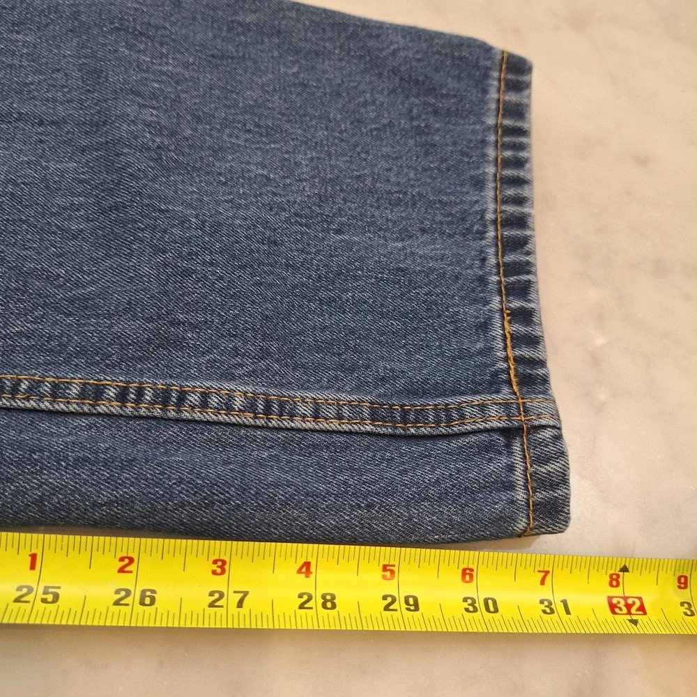 Levi's 550 Relaxed Fit Jeans Mens 38x32 (31) Blue Tapered Leg Denim Pants Casual
